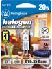 Westinghouse White Dimmable GY6.35 Base Decorative Halogen Bulb 300 lm. 20W 2950K - Deal of The Week