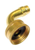 Plumb Pak Brass 3/8 in. D X 3/4 in. D Dishwasher Elbow 1 pk