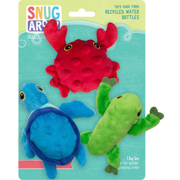 Snugarooz Lil Ocean Buddies, paquete de 3 - Oferta de la semana