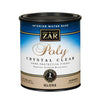 Aqua ZAR Clear Water-Based Indoor Polyurethane Paint 1 qt. 125 sq. ft. Coverage (Pack of 4)