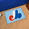 MLB - Washington Nationals Retro Collection Rug - 19in. x 30in. - (1990 Montreal Expos)