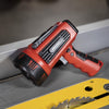 Dorcy 1300 lumens Black/Red LED Spotlight +Power Bank 4400 mAh Lithium Ion Battery