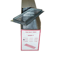 Construction Metals 6 in. H x 14 in. W Metallic Steel Foundation Vent (Pack of 24)