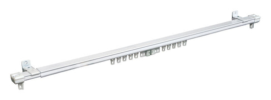 Kenney White Traverse Curtain Rod 40 in. L X 78 in. L (Pack of 6).