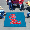 University of Mississippi (Ole Miss) Light Blue Rug - 5ft. x 6ft.