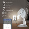 Feit Smart Home Residential Plastic Extension Smart-Enabled Plug with Night Light 1-15R