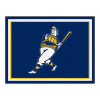 MLB - Milwaukee Brewers Barrell Man 8ft. x 10 ft. Plush Area Rug
