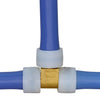 Apollo Expansion PEX / Pex A 1 in. Expansion PEX in to X 1 in. D PEX Brass Tee