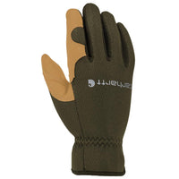 Carhartt Women's Indoor/Outdoor Work Gloves Green/Yellow M 1 pair