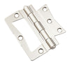 National Hardware 3-1/2 in. L Satin Nickel Door Hinge (Pack of 5)