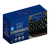 Celebrations Cool White 9.6W Plug-In/Remote LED Mini Net Christmas Lights 6 ft.