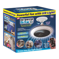 Breeze Brite Fan with LED Light 1 pk - Open Box