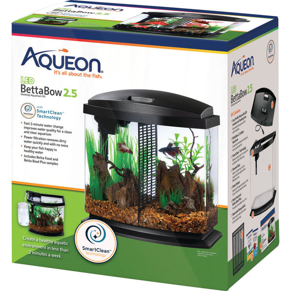 Aqueon Betta Bow Smartclean Kit - Open Box