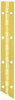 National Hardware 12 in. L Brass-Plated Continuous Hinge 1 pk