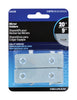Hillman AnchorWire Silver Hidden Mirror Holder 20 lb. 2 pk (Pack of 10)