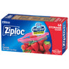 Ziploc Food Storage Bag 48 pk Clear (Pack of 9)