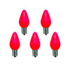 Holiday Bright Lights Incandescent C7 Red 25 ct Replacement Christmas Light Bulbs 1 ft.