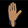 Carhartt Men's Indoor/Outdoor Open Cuff Work Gloves Beige/Black L 1 pair