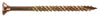 Hillman Power Pro No. 10 X 3-1/2 in. L Star Bronze Ceramic Wood Screws 5 lb 295 pk