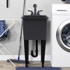 Tehila 17.75 in. W X 23.25 in. D Freestanding Thermoplastic Utility Sink