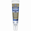 Advanced Silicone 2 Window & Door Sealant, Clear, 2.8-oz. Squeeze Tube (Pack of 12)