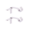 Kenney Fast Fit Silver Brushed Nickel Metal Curtain Rod Bracket 5/8 L x 3 in. Projection - Deal of The Week