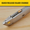 Stanley QuickChange 6-3/8 in. Retractable Utility Knife Gray 1 pk - Deal of The Week