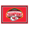 NFL - Kansas City Chiefs Super Bowl Champions 5ft. x 8 ft. Plush Area Rug