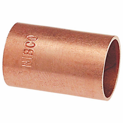 Mueller Streamline Copper Lead Free Repair Coupling without Stop 1/2x1/2 Sweat Dia. in. (Pack of 25)