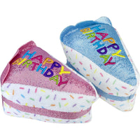 Multipet Birthday Cake Slice Cat Toy