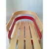 Flexible Flyer Pull Sleigh Deluxe Baby Wood Sled 29 in.