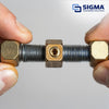 Sigma Electric ProConnex 3/4 x 3 in. Dia. Zinc-Plated Steel Galvanized Nipple For Rigid/IMC 1 pk