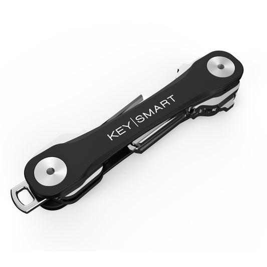 KeySmart Flex Stainless Steel Black Multi-Tool Key Holder (Pack of 6).