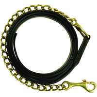 Gatsby Leather Lead W/20  Chain