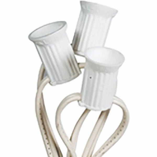 Holiday Bright Lights C9 Socket Light Cord on Reel 25 ft. (Pack of 25)