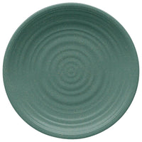 TarHong Teal Bamboo Planta Artisan Dinner Plate 10.5 in. D 1 pk (Pack of 6)