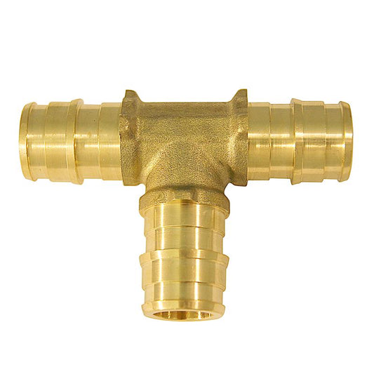 Apollo PEX-A 1/2 in. Barb  T X 1/2 in. D Barb  Brass Tee (Pack of 50)