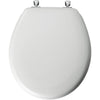 Mayfair by Bemis Edgewater Round White Enameled Wood Toilet Seat - Deal of The Week