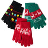 Lotsa Lights Light Up Holiday Christmas Gloves 3 pk (Pack of 24)