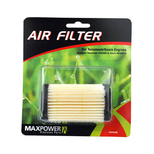 MaxPower Air Filter For Tecumseh TVS, TC, ECV series and H35, Sears Engines 1972 and up