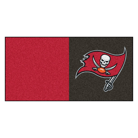 NFL - Tampa Bay Buccaneers Team Carpet Tiles - 45 Sq Ft.