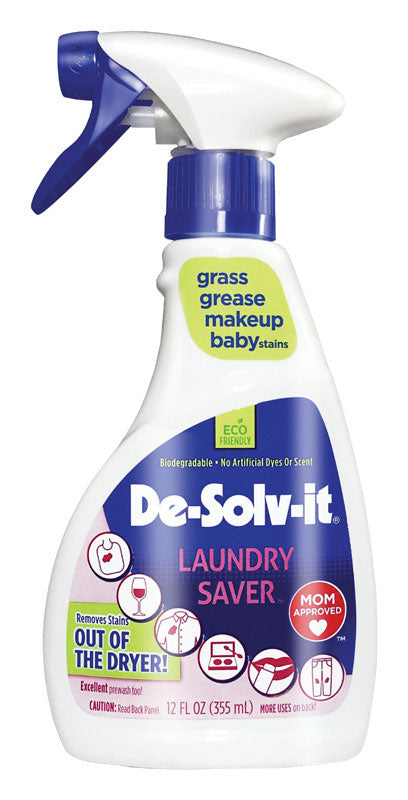 De-Solv-It Plus No Scent Stain Remover 12 oz. Liquid (Pack of 6)