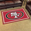 NFL - San Francisco 49ers 4ft. x 6ft. Plush Area Rug