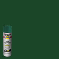 Rust-Oleum Professional Hunter Green Spray Paint 15 oz. (Pack of 6)
