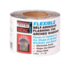 Flexible Flashing, Window & Door, Self-Adhesive, Waterproof, 4-In. x 25-Ft.