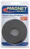 Magnet Source 1 in. W X 120 in. L Mounting Tape Black