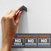 3M Claw Silver Drywall All Purpose Hanger 65 lb 2 pk