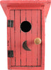 BIRDIE LOO RED BIRDHOUSE