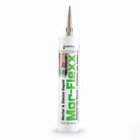 Sashco Mor-Flexx Gray Elastomeric Acrylic Latex Mortar and Stucco Repair Caulk 10.5 oz (Pack of 12)