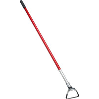 60 in Red Aluminum Handle Oscillating Hoe for Weeding and Cultivating